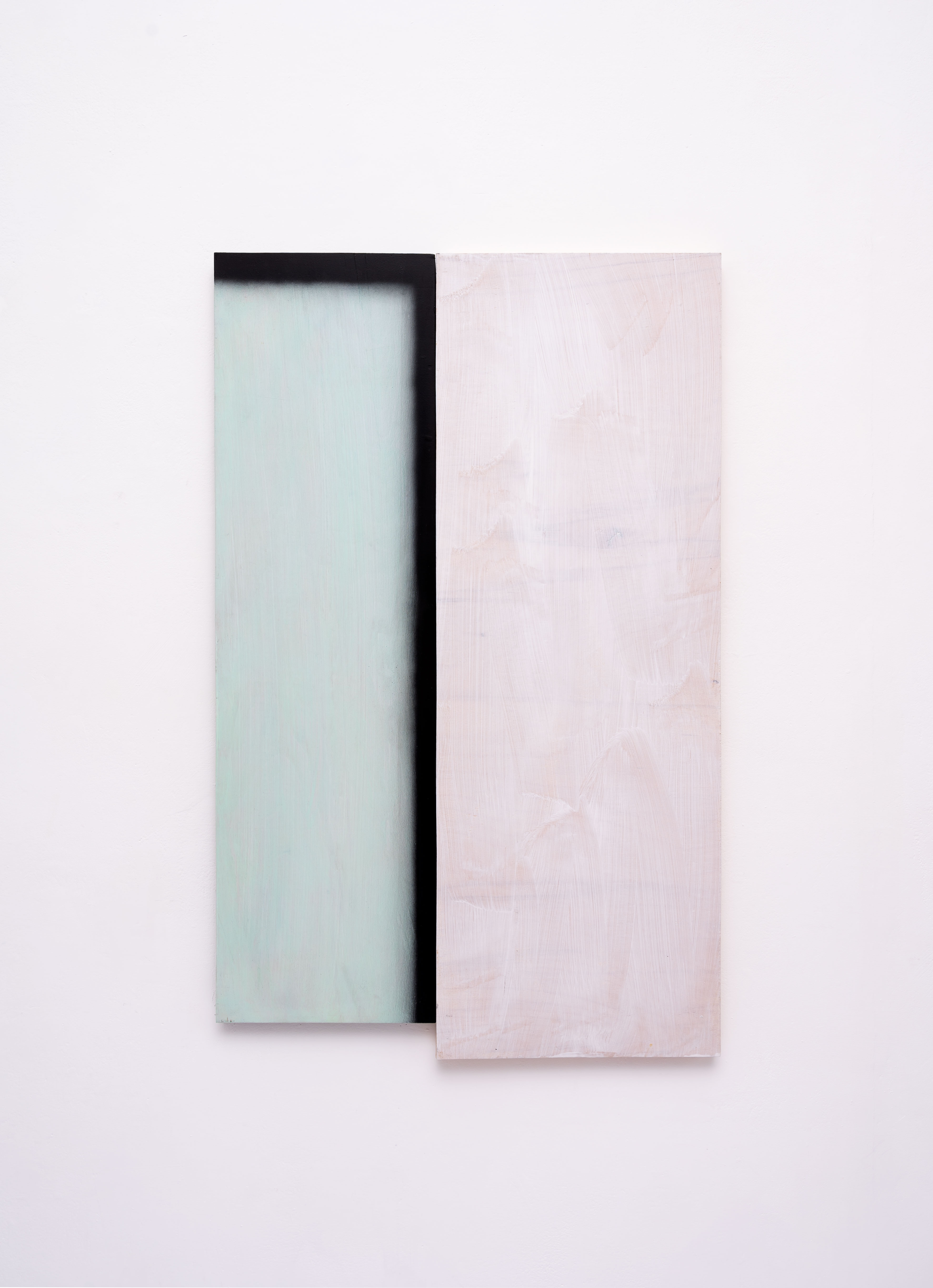 London Fields_Gap, 95 x 59,5 cm  Acryl auf Holz,  2022