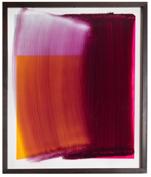 Every Day – Every Day!, 70 x 60 cm, acrylic behind glass, acrylic and chrome varnish on wood, 2018