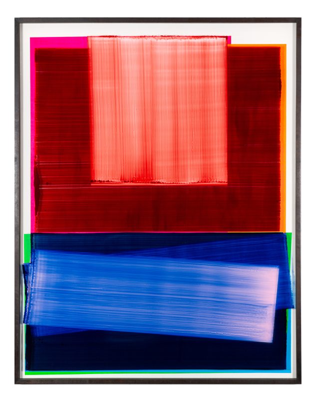 Whip The Mule; 2022; 152x120cm, acrylic behind glass acrylic and varnish on wood
