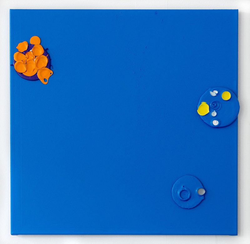 "Colour Garden 9&quot - 2015; 80 x 80 cm
