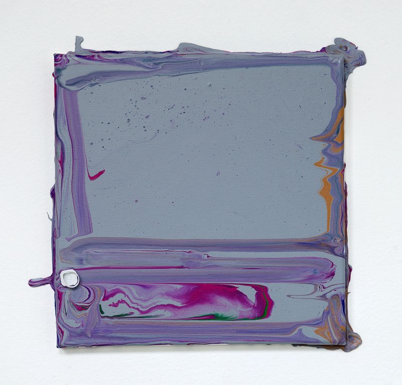 "Vermahlung 68&quot - 2013; 30 x 30 cm