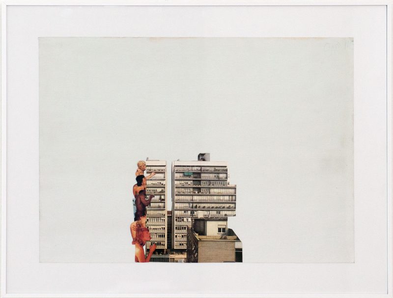 "Building Lickers" 2015; 39 x 51 cm
