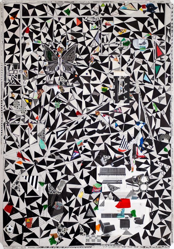 o.T. 2016, 100 x 71 cm