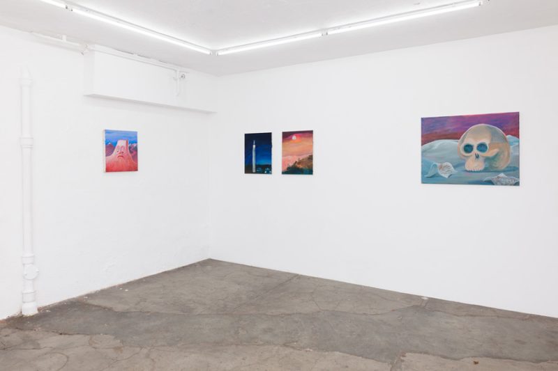 Einzelausstellung despair air, Artists Unlimited Galerie in Bielefeld, 2017