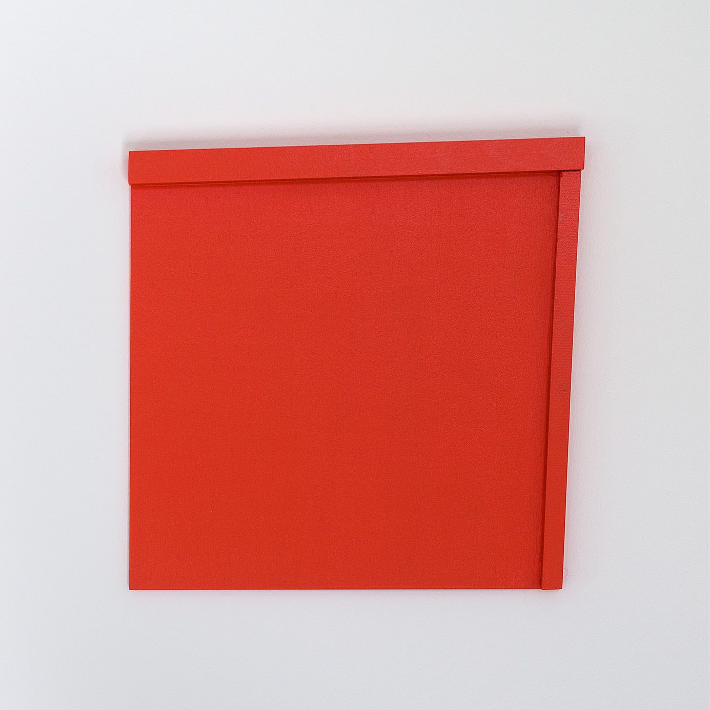 o.T._2016/17 Lack_Holz_41 x41 cm