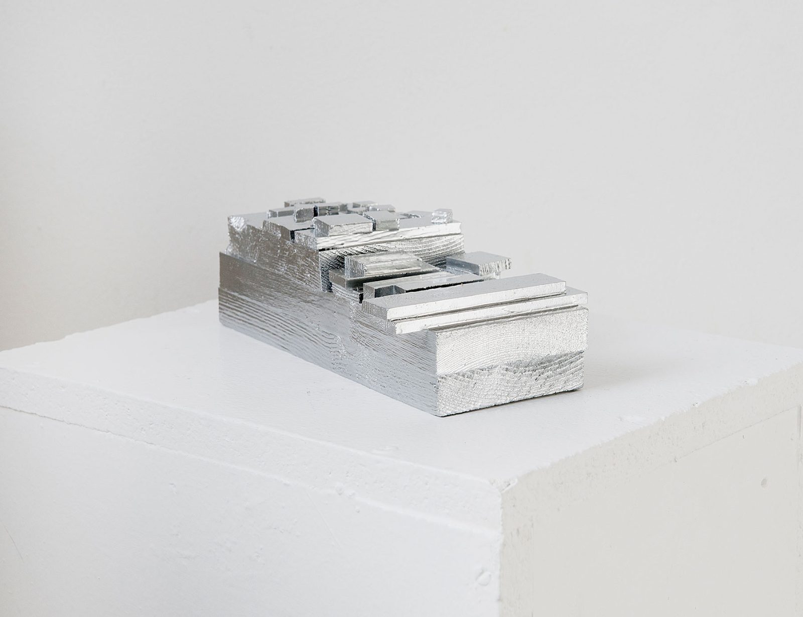 o.T._2017 Lack_Holz_7 x 20 x 10 cm