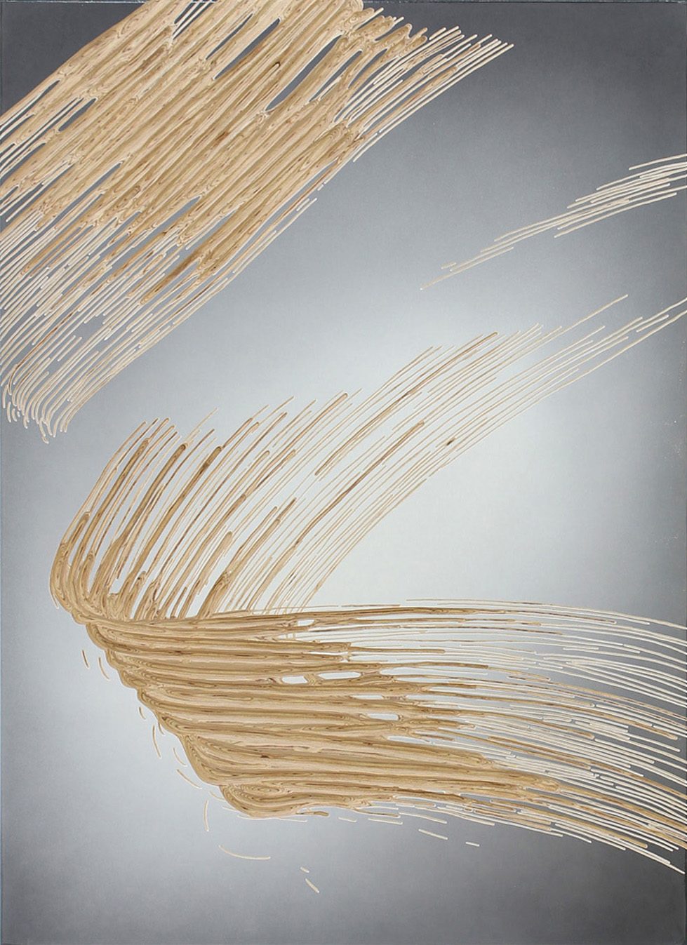 2017 o.T.  150 x 110 x 4 cm fade broom