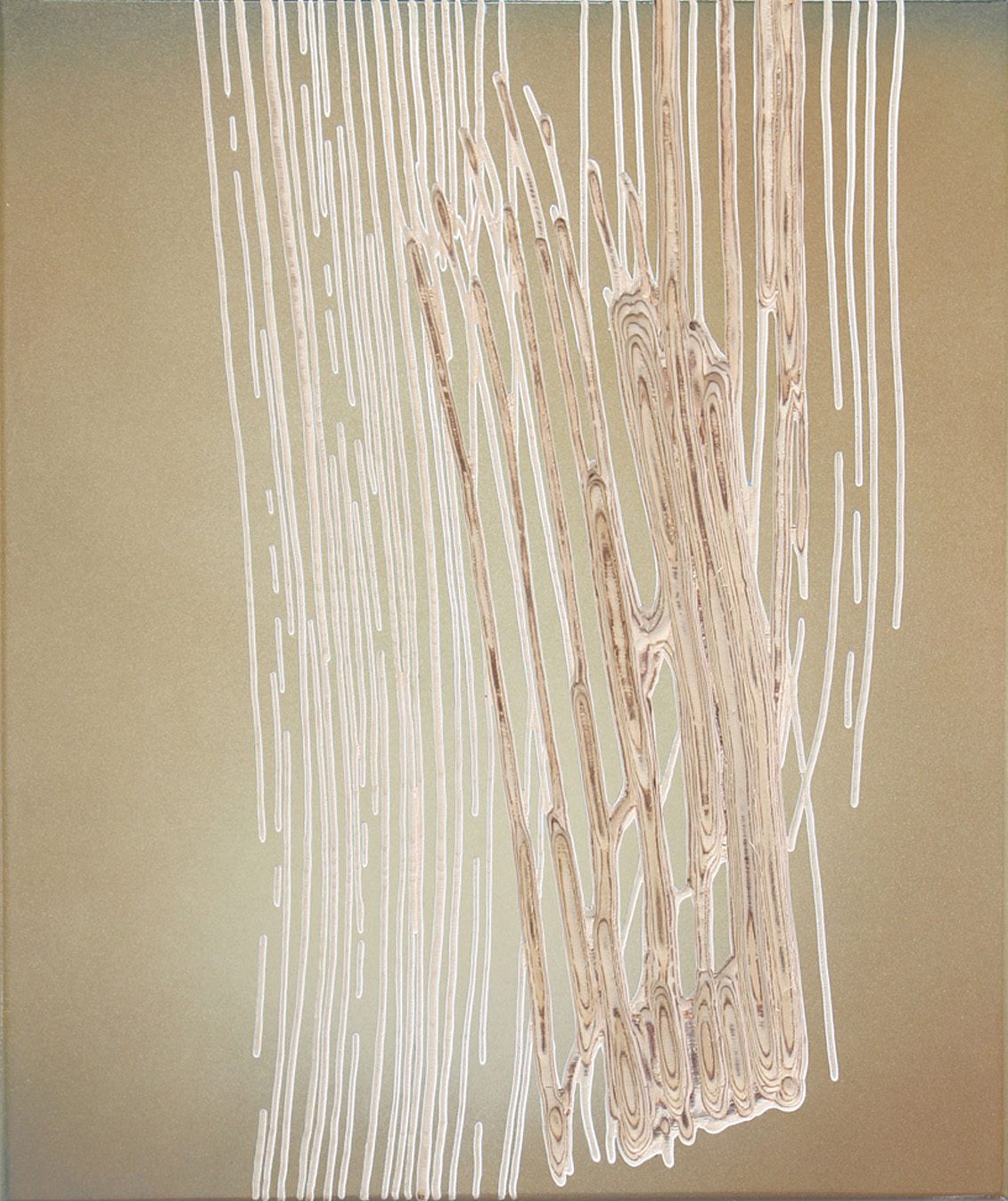 2017 oT  57 x 48 x 4 cm fade broom
