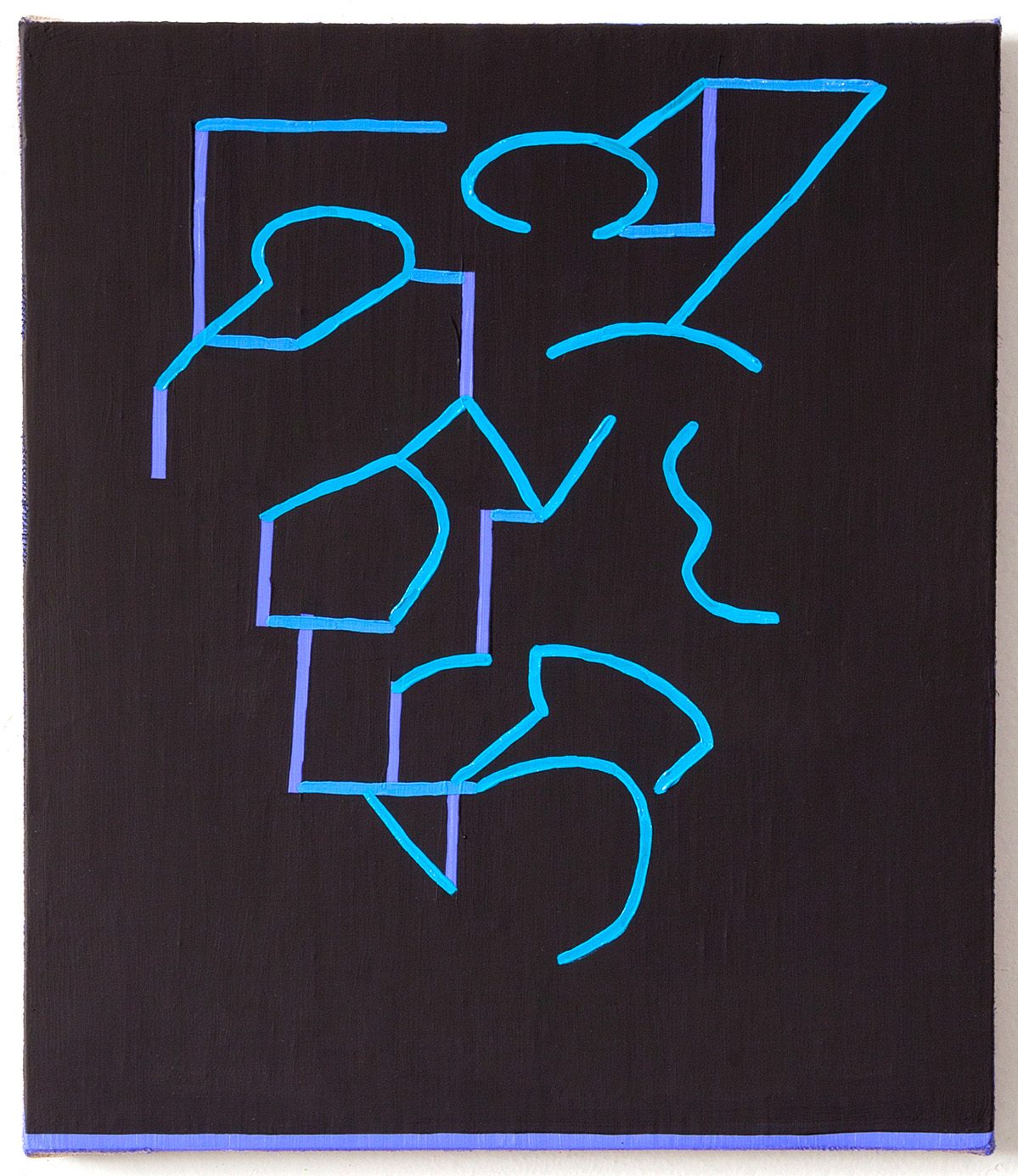 Jason Karolak, oil on canvas, 38 x3 3 cm, o.T