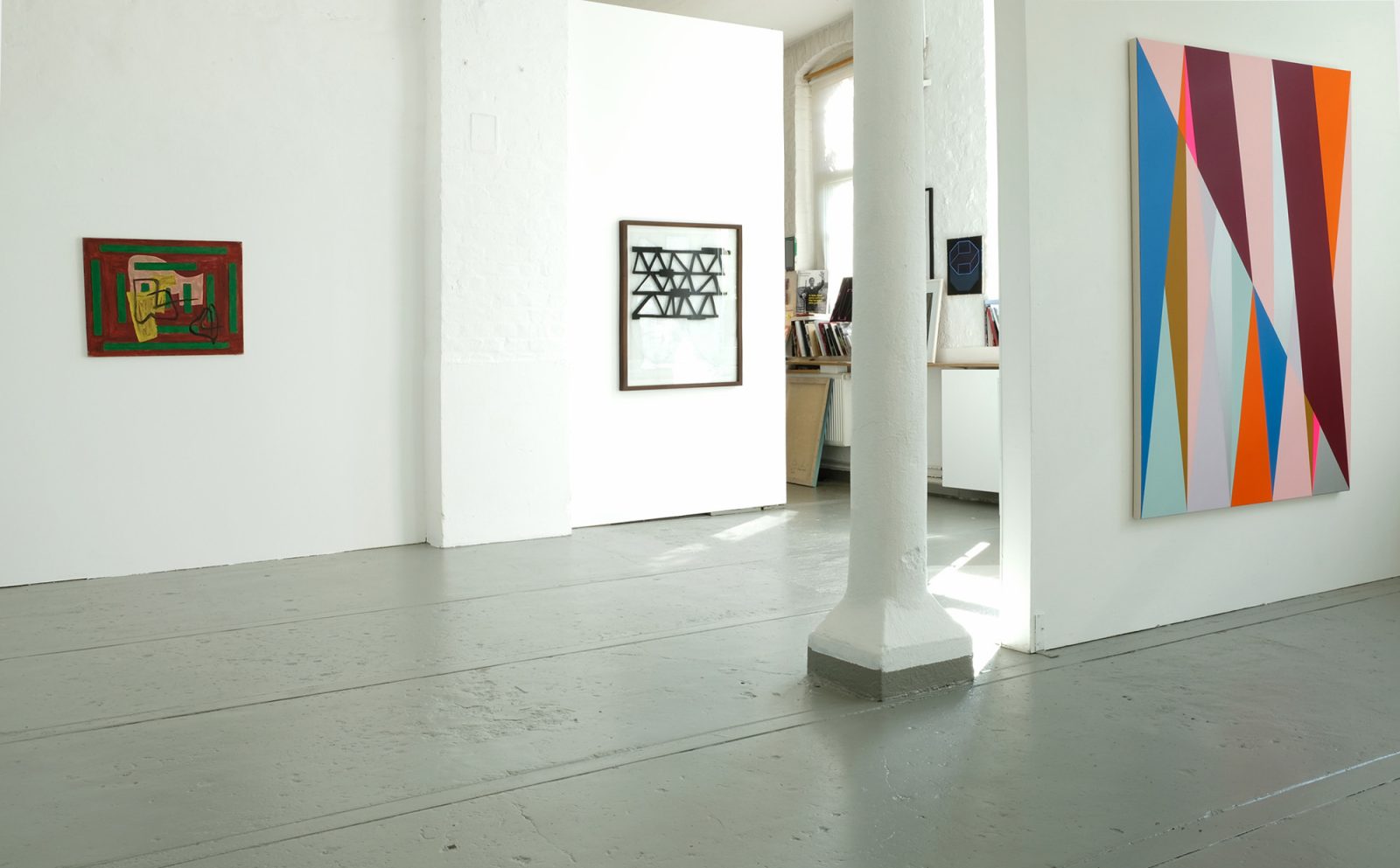 Jonathan Lasker,Julio Rondo, Lothar Götz